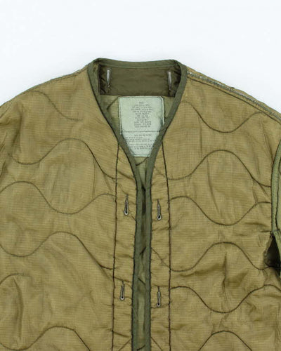 80s Vintage US Air Force Field Jacket Liner - Large