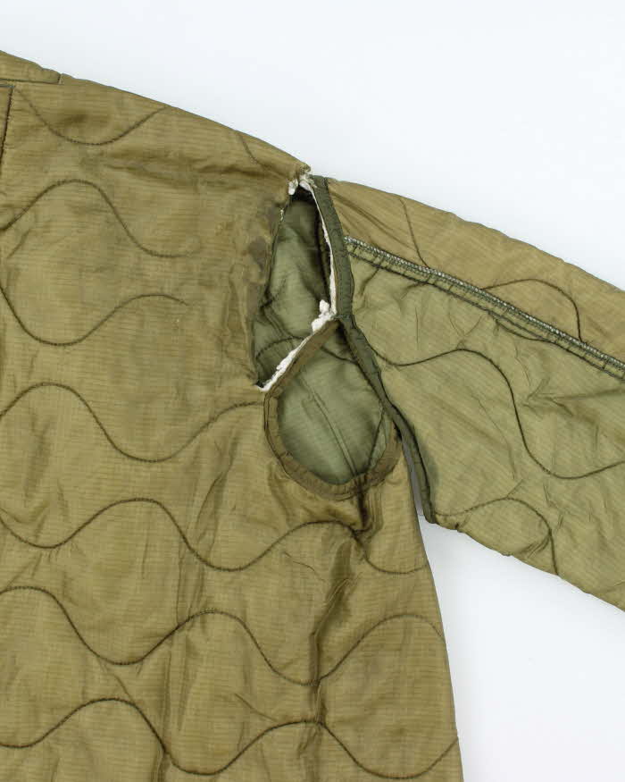 80s Vintage US Air Force Field Jacket Liner - Large