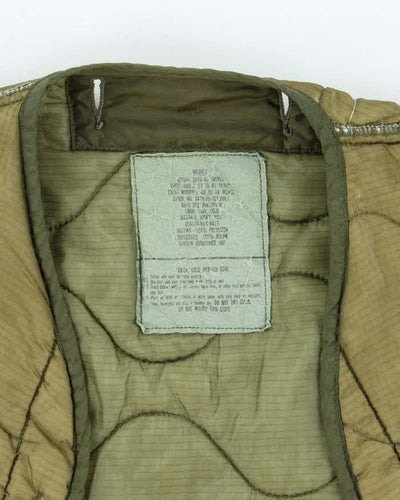 80s Vintage US Air Force Field Jacket Liner - Large