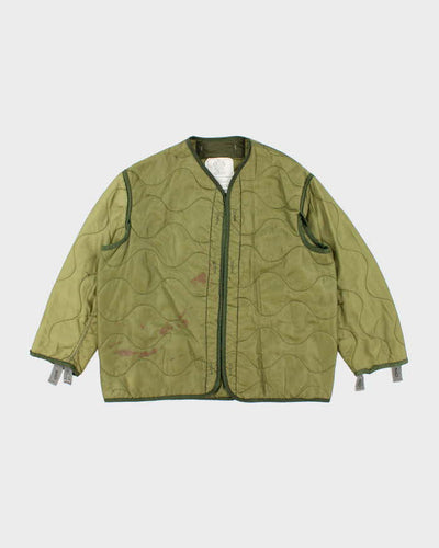 80s Vintage US Air Force Field Jacket Liner - Large