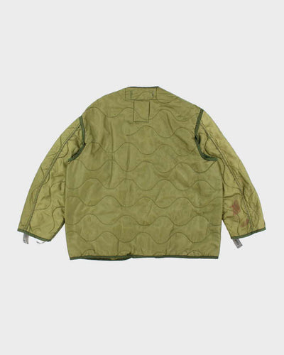80s Vintage US Air Force Field Jacket Liner - Large