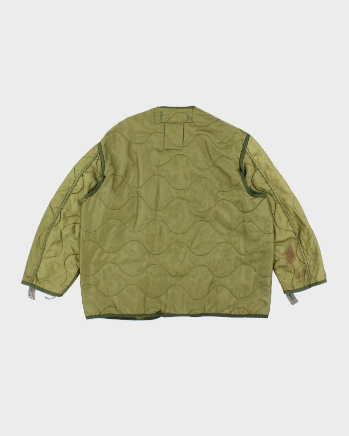 80s Vintage US Air Force Field Jacket Liner - Large