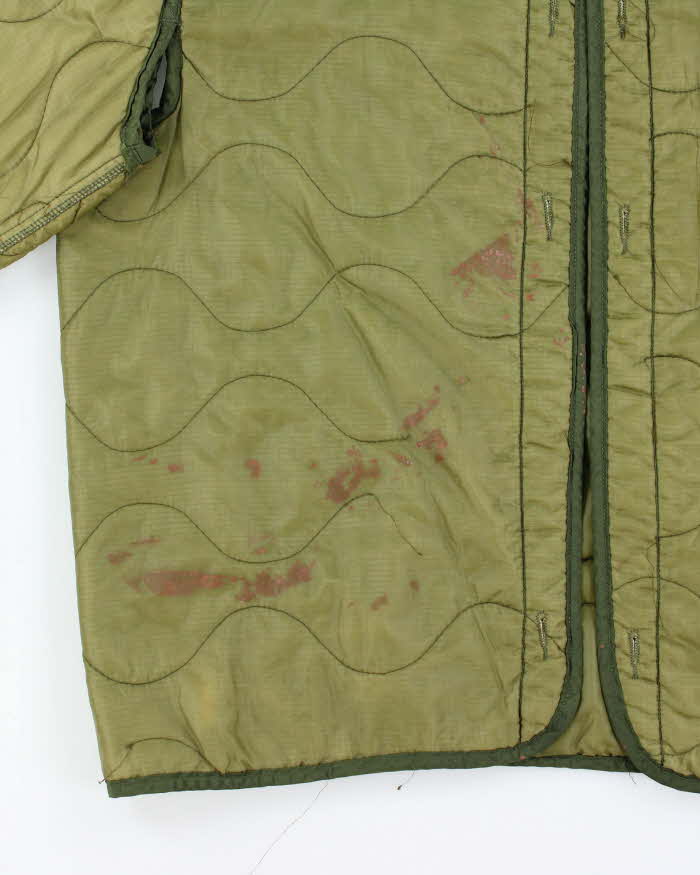 80s Vintage US Air Force Field Jacket Liner - Large