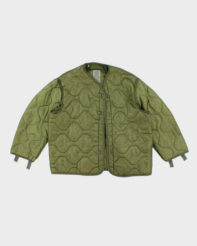 80s Vintage US Army M65 Jacket Liner - X-Large