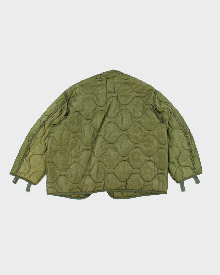 80s Vintage US Army M65 Jacket Liner - X-Large