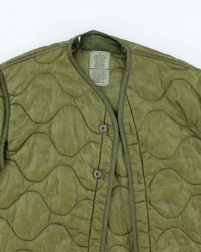 80s Vintage US Army M65 Jacket Liner - X-Large