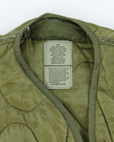 80s Vintage US Army M65 Jacket Liner - X-Large