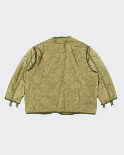 80s Vintage US Army M65 Jacket Liner - X-Large