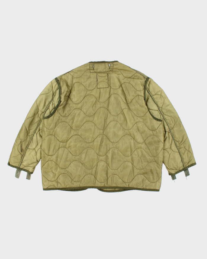 80s Vintage US Army M65 Jacket Liner - X-Large