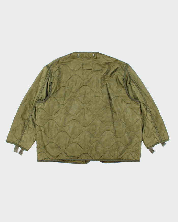 80s Vintage US Army M65 Jacket Liner - X-Large