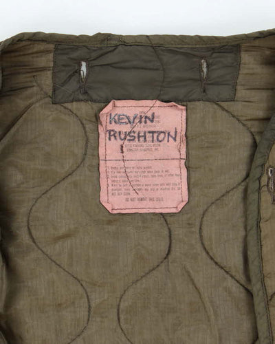 80s Vintage US Army M65 Jacket Liner - X-Large