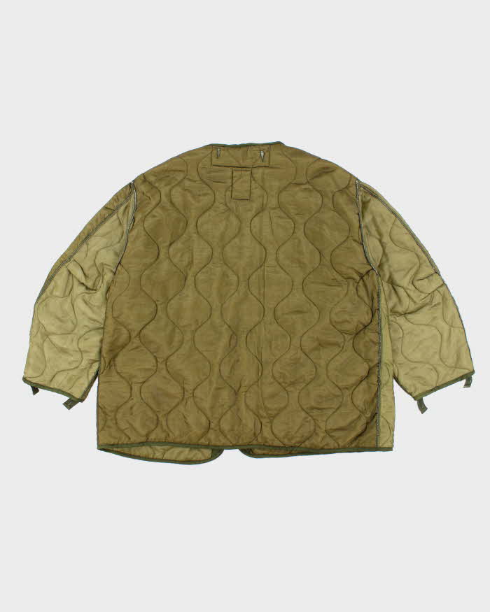 80s Vintage US Army M65 Jacket Liner - X-Large