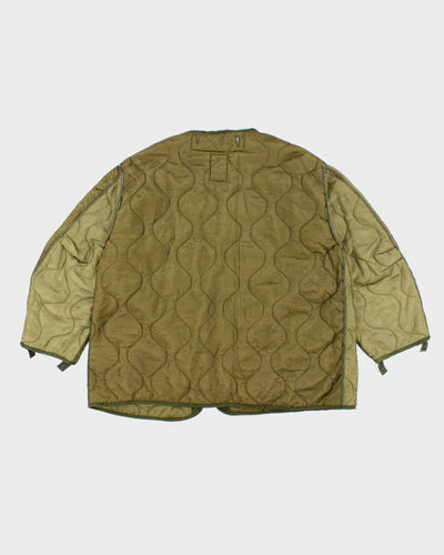 80s Vintage US Army M65 Jacket Liner - X-Large