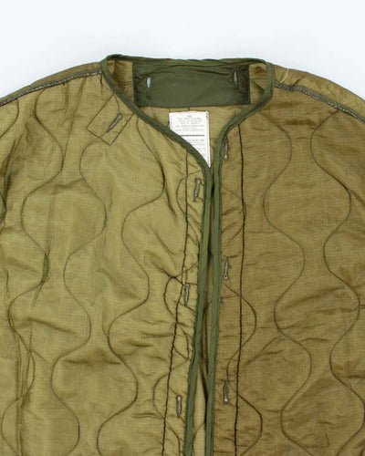 80s Vintage US Army M65 Jacket Liner - X-Large