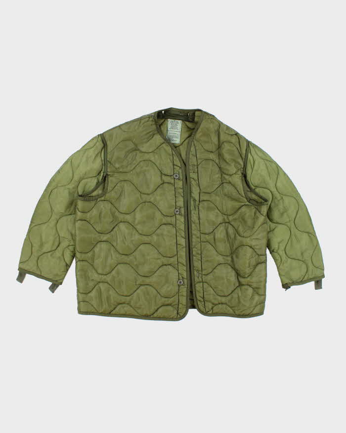 80s Vintage US Army M65 Jacket Liner - X-Large