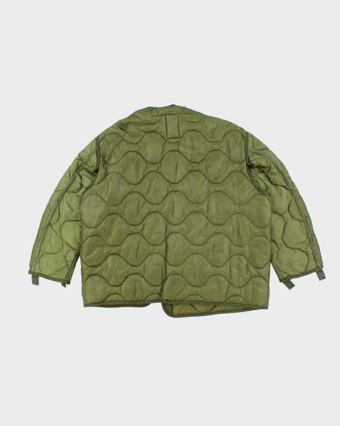 80s Vintage US Army M65 Jacket Liner - X-Large