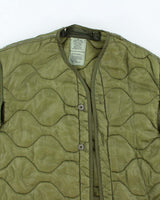 80s Vintage US Army M65 Jacket Liner - X-Large