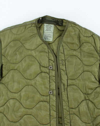 80s Vintage US Army M65 Jacket Liner - X-Large