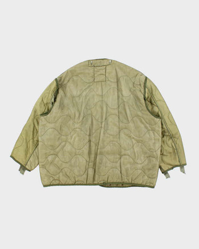 80s Vintage US Army M65 Jacket Liner - X-Large