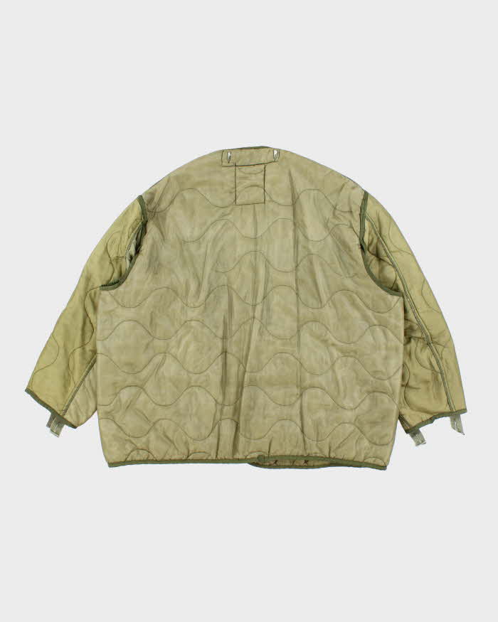 80s Vintage US Army M65 Jacket Liner - X-Large