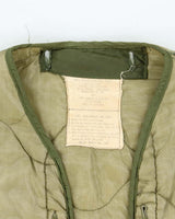 80s Vintage US Army M65 Jacket Liner - X-Large