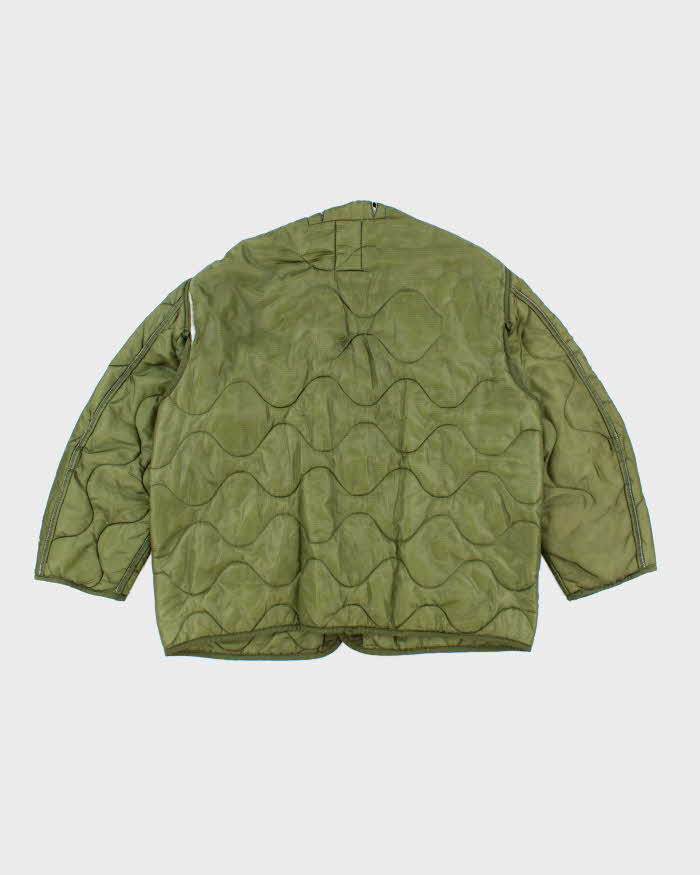 80s Vintage US Army M65 Jacket Liner - Large