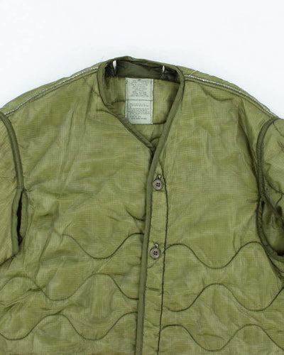 80s Vintage US Army M65 Jacket Liner - X-Large