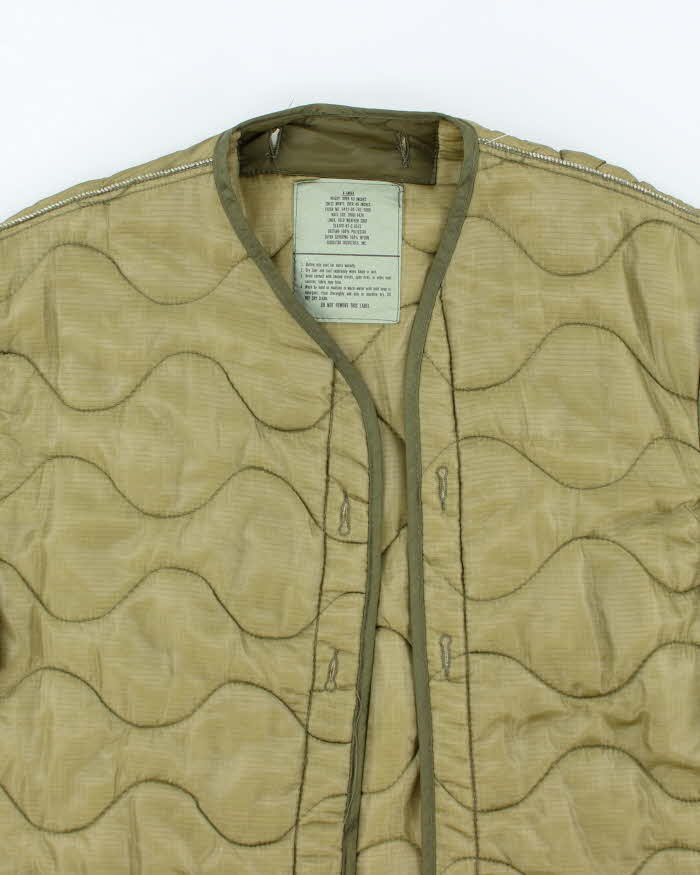 80s Vintage US Army M65 Jacket Liner - XX-Large