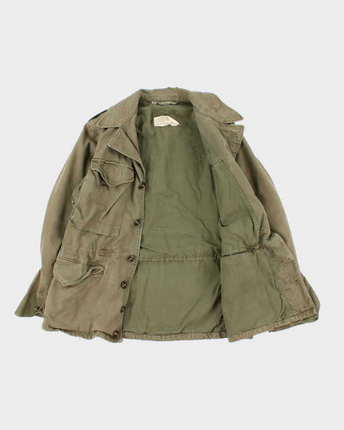40s WWII Vintage US Army M-1943 Jacket - Large