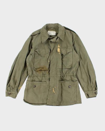 40s WWII Vintage US Army M-1943 Jacket - Medium