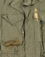 40s WWII Vintage US Army M-1943 Jacket - Medium