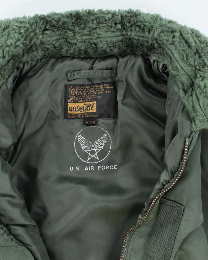 Vintage Military Style B-15 Flight Jacket - X-Large