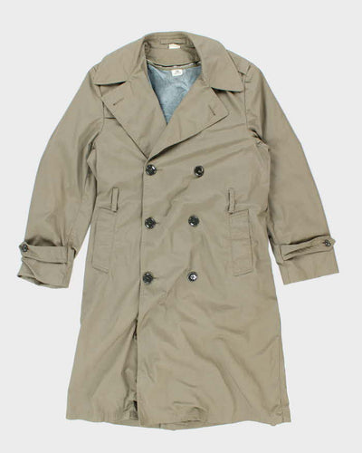 80s Vintage US Army Overcoat - X-Small