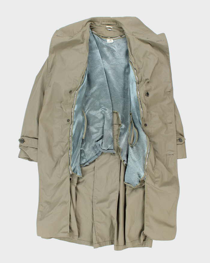80s Vintage US Army Overcoat - X-Small