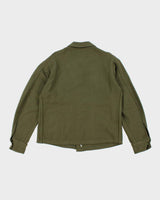 60s Vintage US Army Wool Field Shirt - Large