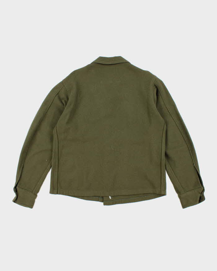 60s Vintage US Army Wool Field Shirt - Large