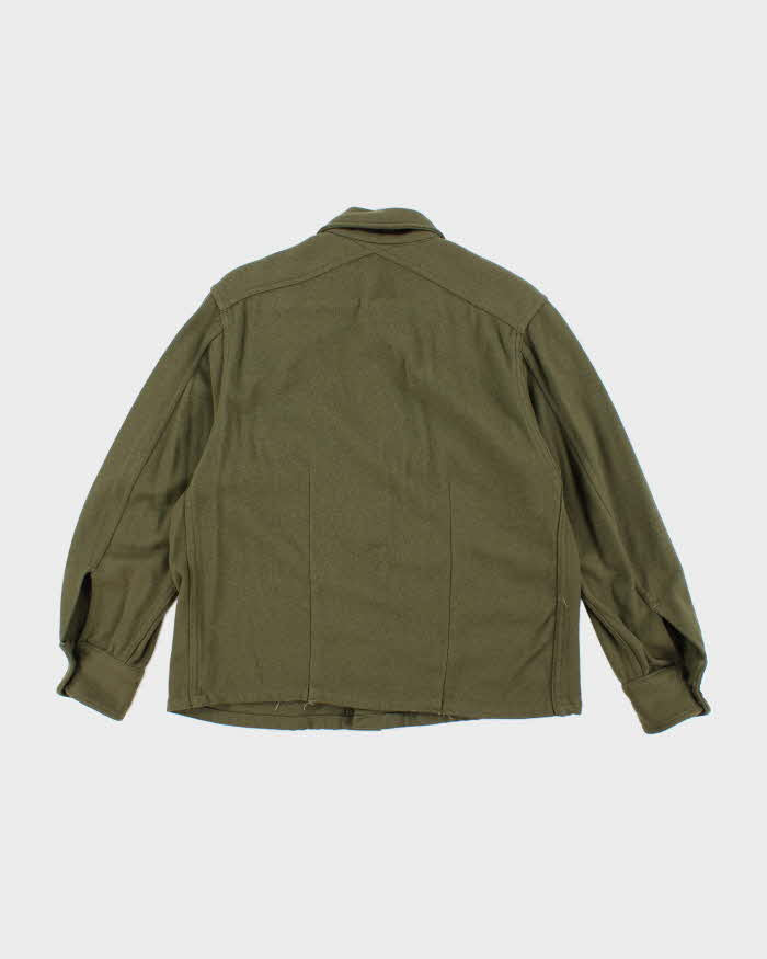 50s Vintage US Army Wool Field Shirt - Large