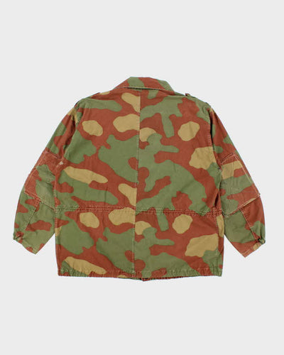 50s Vintage Italian Army San Marco Camo Jump Jacket - XXX-Large