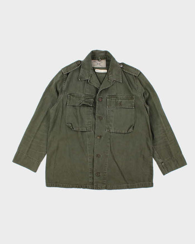 50s Vintage Dutch Army HBT Shirt - X-Large