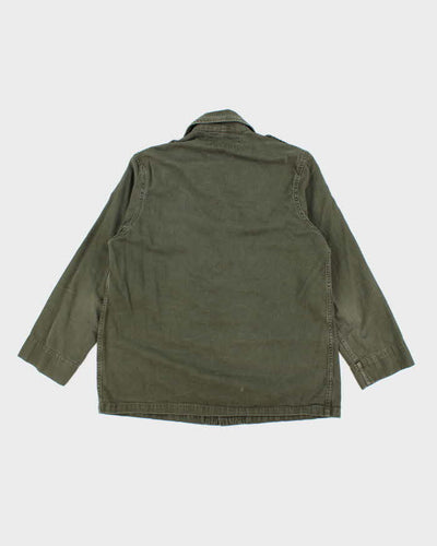 50s Vintage Dutch Army HBT Shirt - X-Large