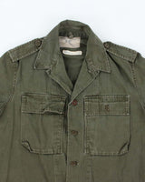 50s Vintage Dutch Army HBT Shirt - X-Large
