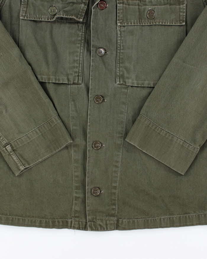 50s Vintage Dutch Army HBT Shirt - X-Large