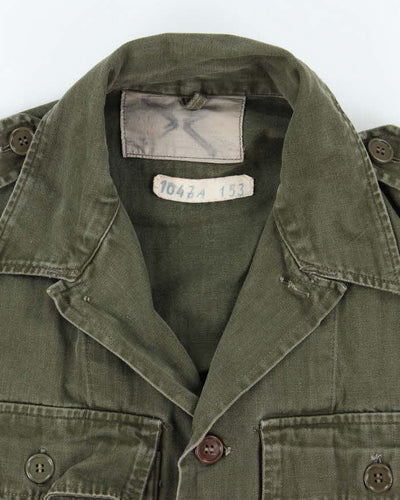 50s Vintage Dutch Army HBT Shirt - X-Large