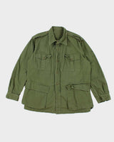 50s Vintage Canadian Army Bush Jacket - X-Large