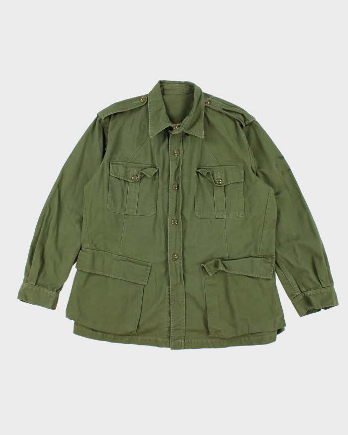 50s Vintage Canadian Army Bush Jacket - X-Large