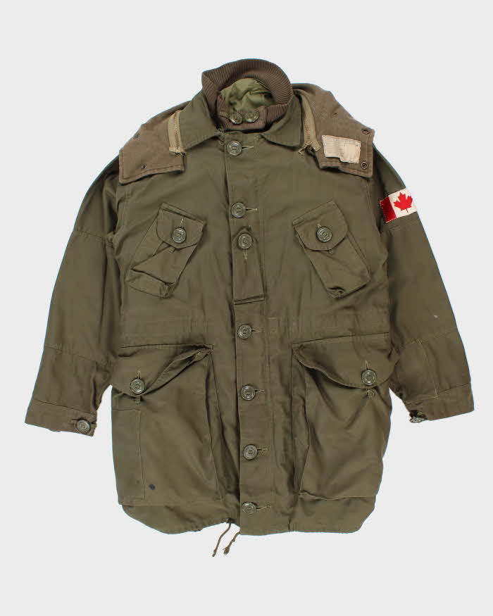 70s Vintage Canadian Army ECW Parka & Liner - Large