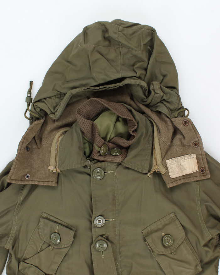 70s Vintage Canadian Army ECW Parka &amp; Liner - Large