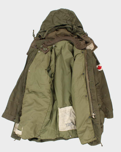 70s Vintage Canadian Army ECW Parka & Liner - Large