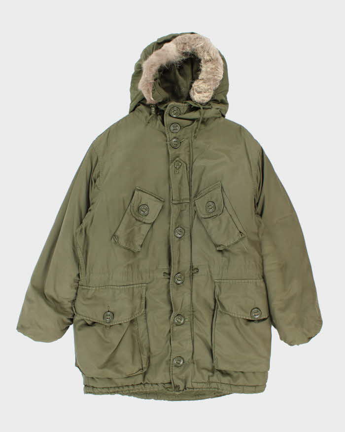 70s Vintage Canadian Army ECW Parka &amp; Liner - Large