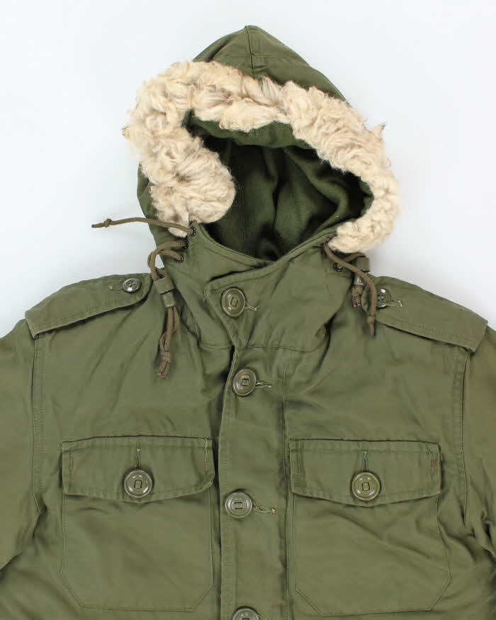80s Vintage Canadian Army ECW Parka &amp; Liner - X-Small